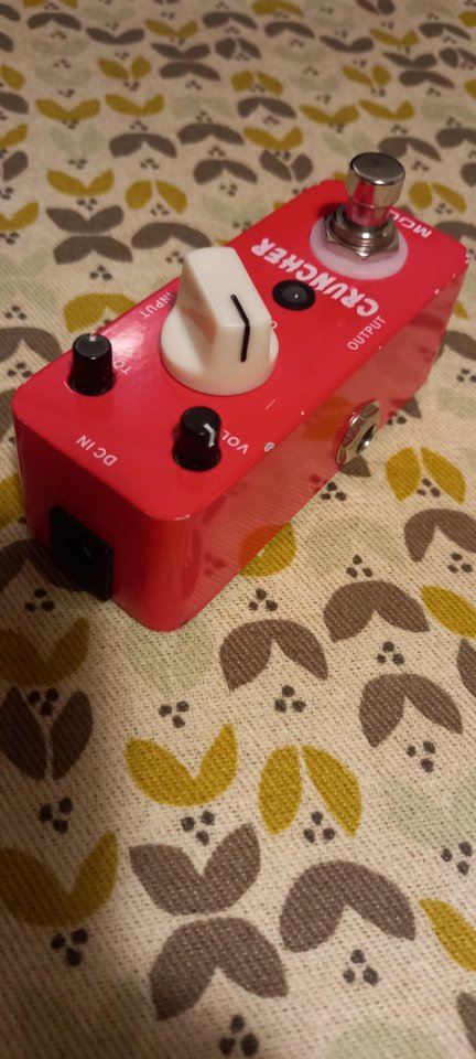 Pedal Mooer Cruncher Overdrive Distortion de segunda mano · Foto 3 de 4 · Zaragoza · 29 €
