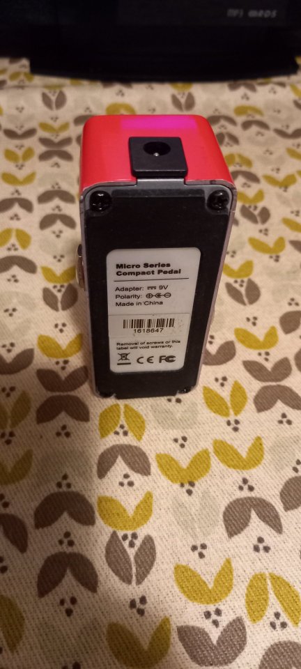 Pedal Mooer Cruncher Overdrive Distortion de segunda mano · Foto 4 de 4 · Zaragoza · 29 €