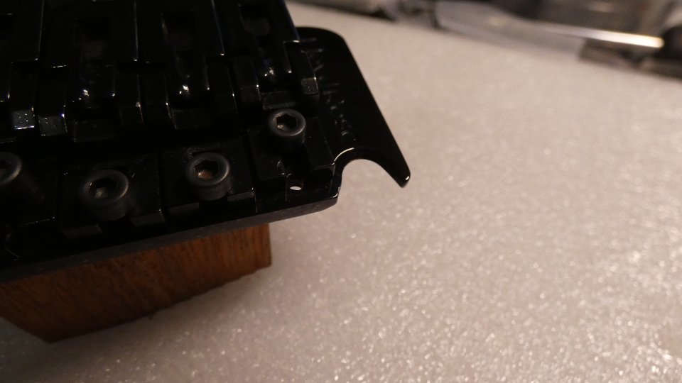 Puente Floyd Rose original Made in Germany negro FRT200