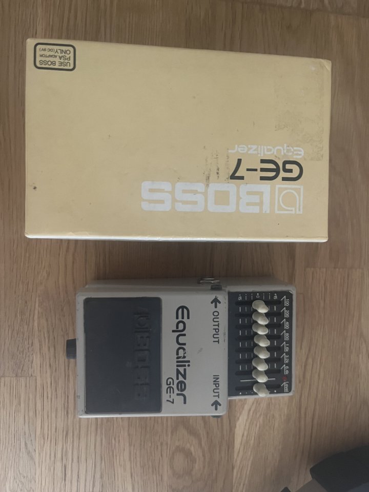Pedal EQ Boss GE7