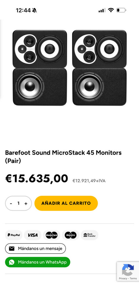 BAREFOOT MicroStack 45 (Pair)