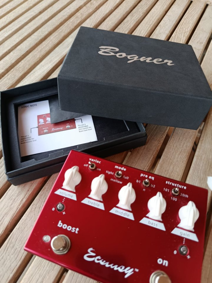 Pedal Bogner Ecstasy Red Overdrive