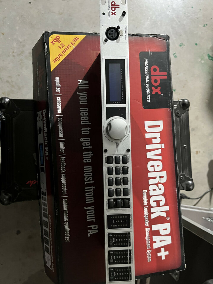 PROCESADOR DBX Driverrack PA+
