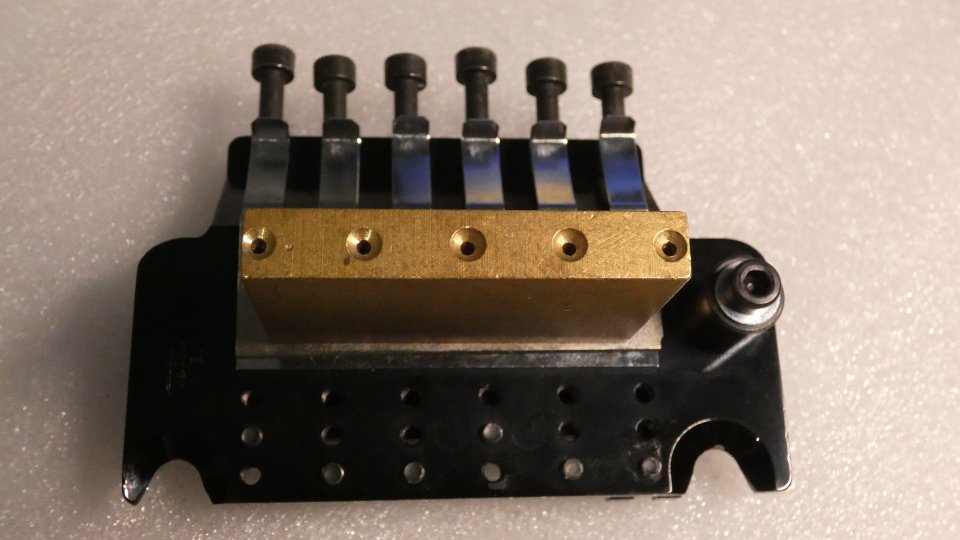 Puente Floyd Rose original Made in Germany negro FRT200