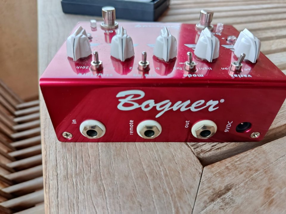 Pedal Bogner Ecstasy Red Overdrive