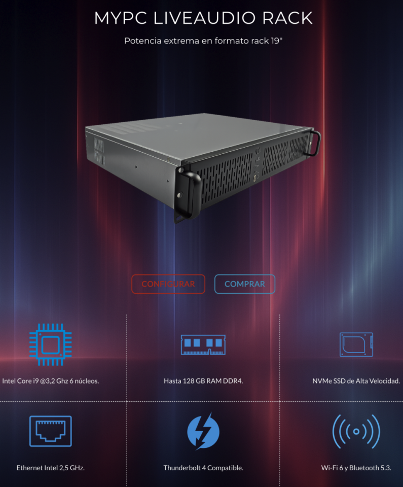 Servidores Live Audio para carga de plugins en directo | MyPc Pro