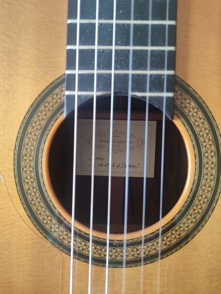 Guitarra luthier Manuel Contreras palosanto Rio de segunda mano · Foto 7 de 7 · Valladolid · 2500 €