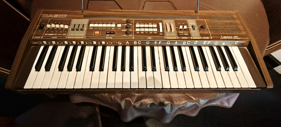 Teclado Casio Casiotone 405