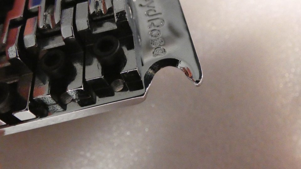 Puente Floyd Rose original Made in Germany cromado FRT100