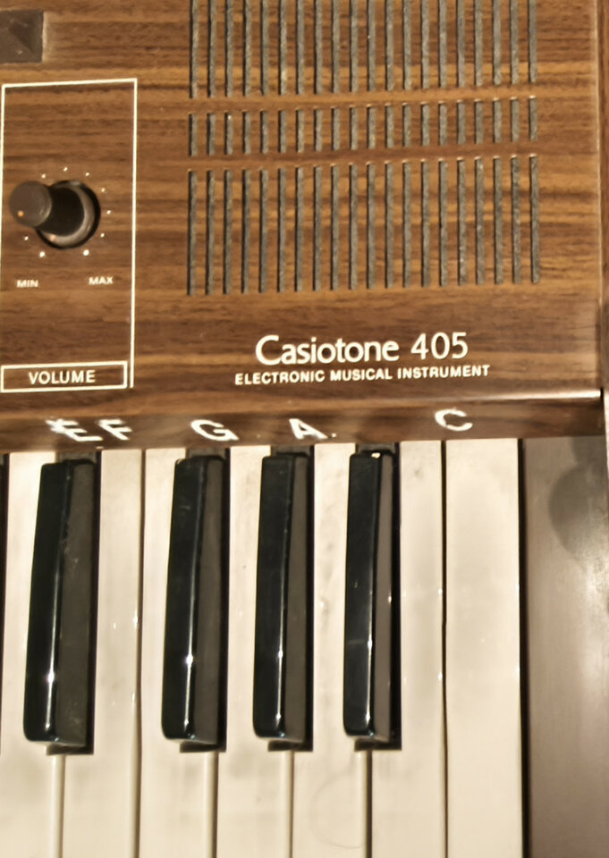 Teclado Casio Casiotone 405