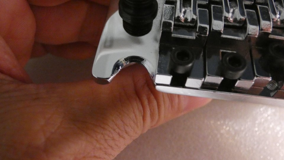 Puente Floyd Rose original Made in Germany cromado FRT100