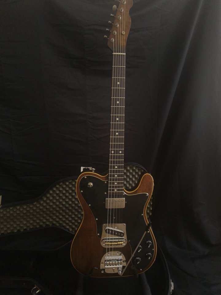 Partcaster Telecaster Custom 2026 - Brown - All Parts Fat Neck de segunda mano · Foto 5 de 6 · Gipuzkoa · 1290 €