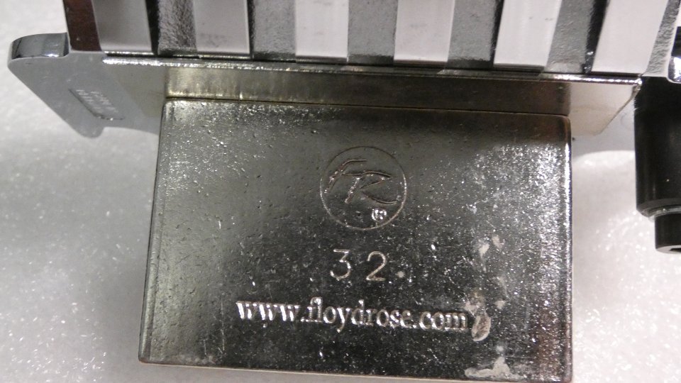 Puente Floyd Rose original Made in Germany cromado FRT100