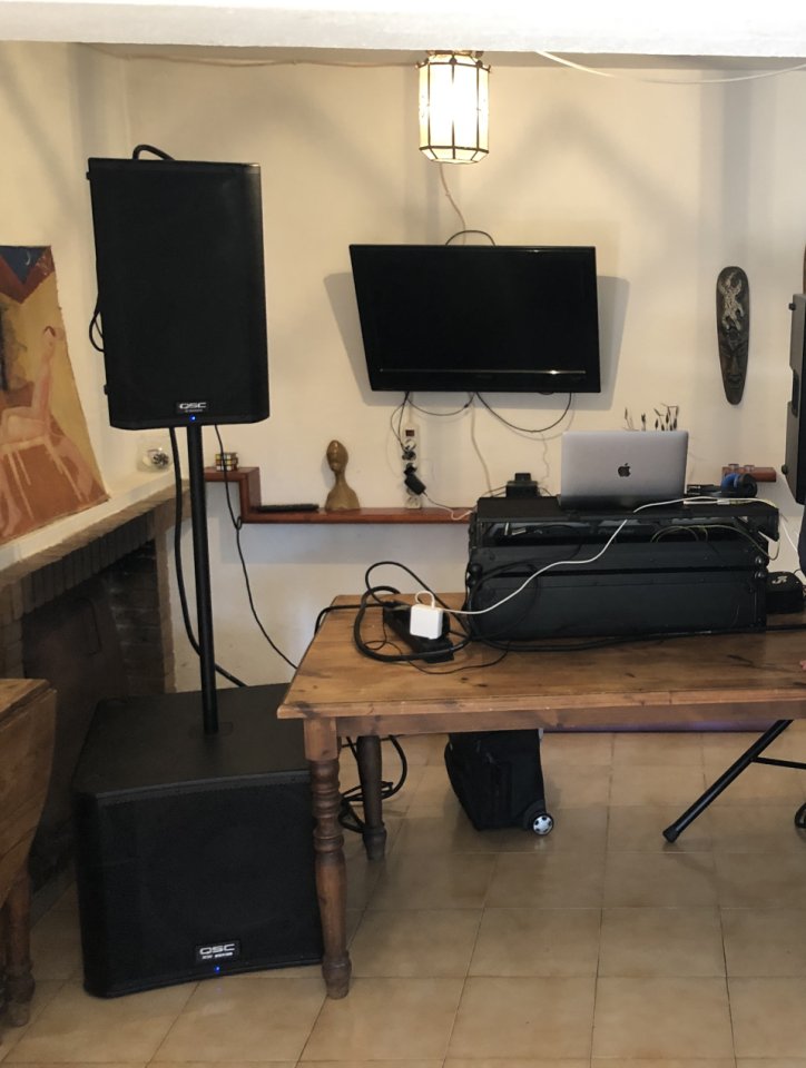 2 QSC K12 y Graves QSC 181KW