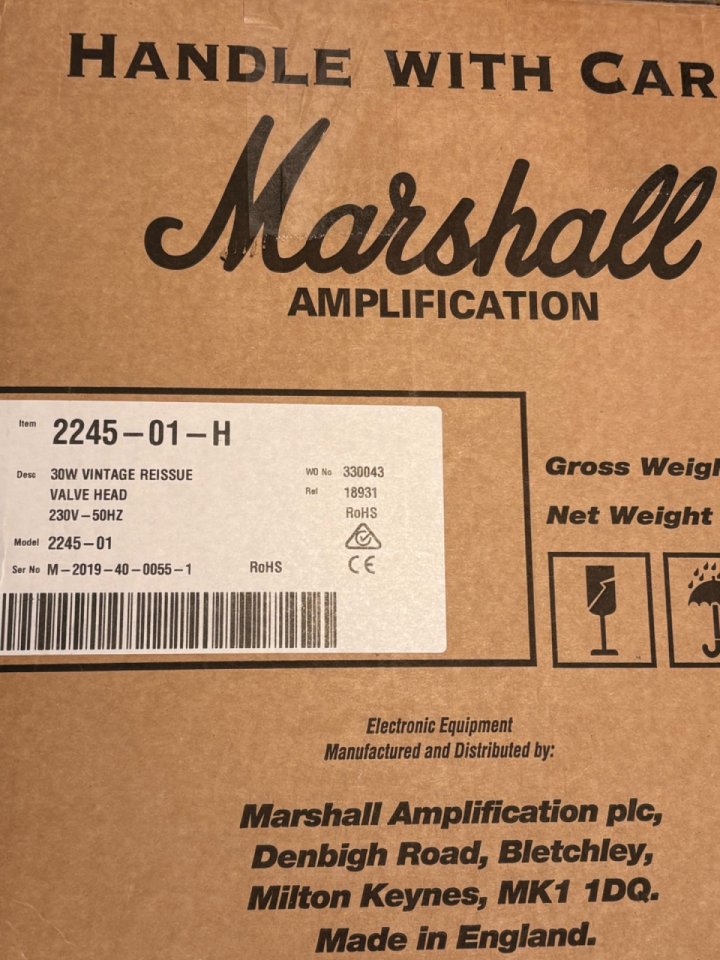 Marshall 2245 JTM 45 reissue MK2 de segunda mano · Foto 7 de 7 · Pontevedra · 1000 €
