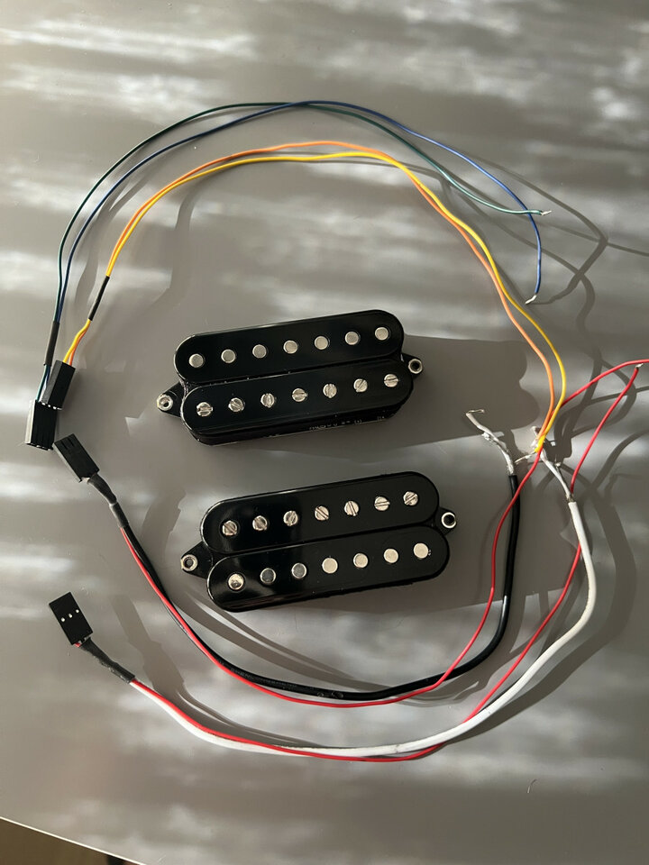 Set Pastillas Fishman Fluence Open Core Classic (7 Cuerdas)