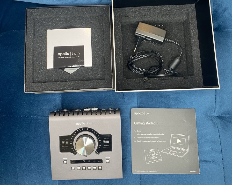Universal Audio Apollo Twin QUAD MkII Thunderbolt de segunda mano · Foto 2 de 6 · Pontevedra · 700 €