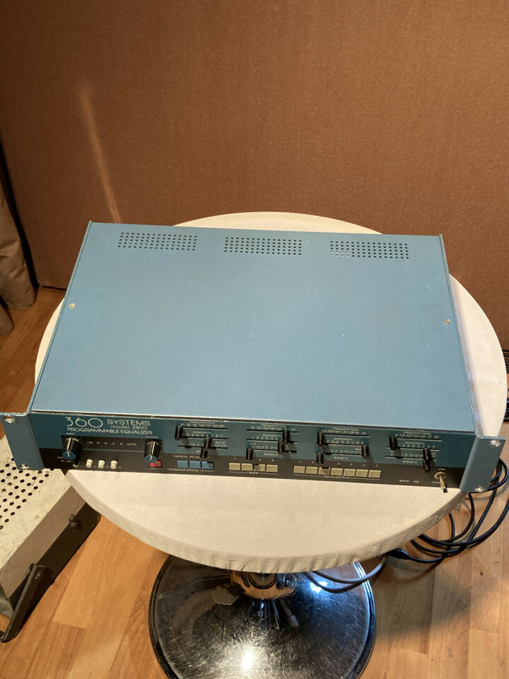 360 Systems Model 2800 Programmable Equalizer (Rare)
