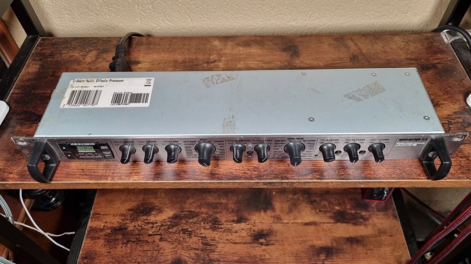 TC Electronics G Sharp Reverb y efectos