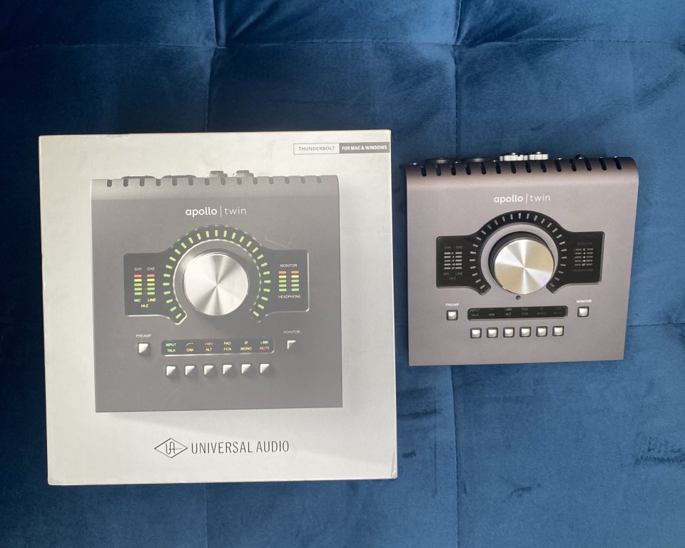 Universal Audio Apollo Twin QUAD MkII Thunderbolt de segunda mano · Foto 3 de 6 · Pontevedra · 700 €