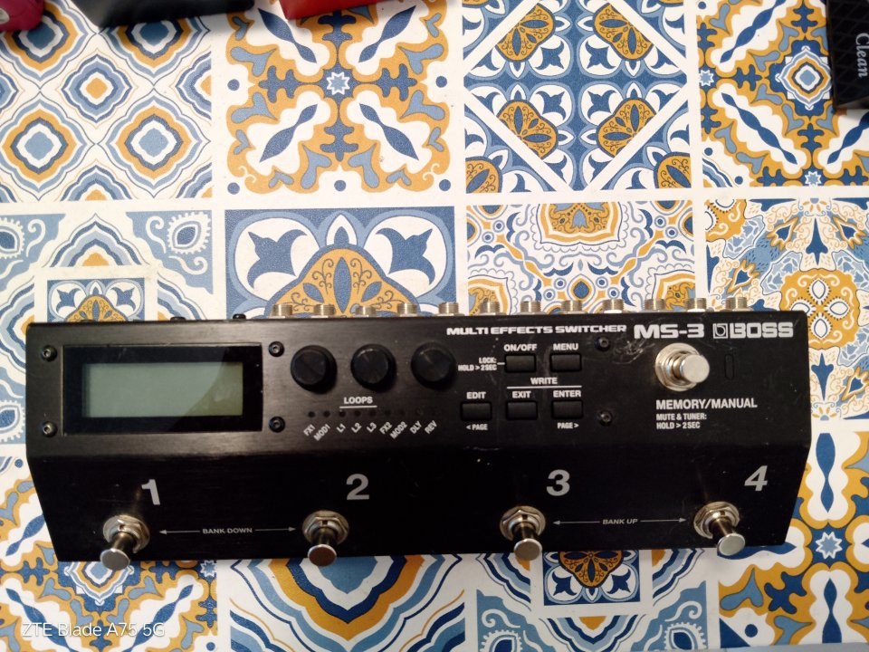 BOSS MS-3 Pedalera Multiefectos