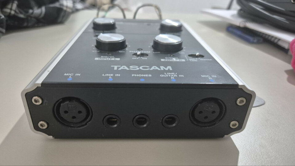 Tascam US 122 MKII Interface USB Audio y MIDI