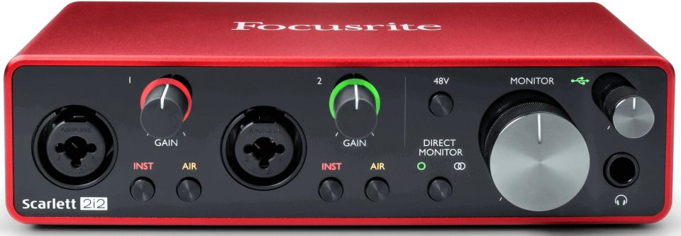 Focusrite Scarlett 2i2 Interfaz de Audio de segunda mano · Foto 1 de 2 · Bizkaia · 95 €