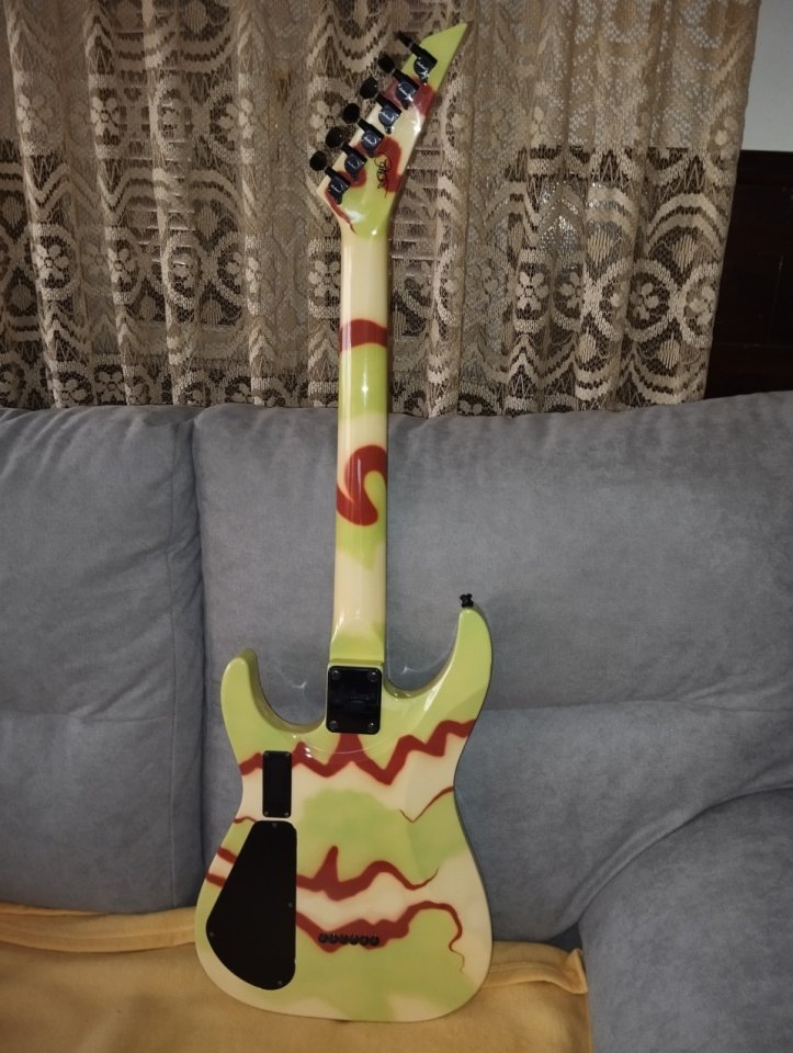 Jackson Dinky "Cow" signature (camo)