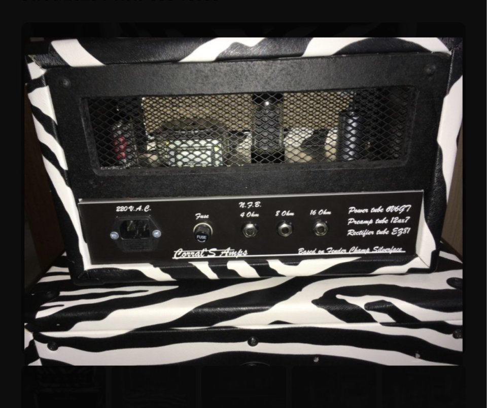 Corrals Amp ( Clon Fender Champ del 68) de segunda mano · Foto 3 de 9 · Granada · 400 €