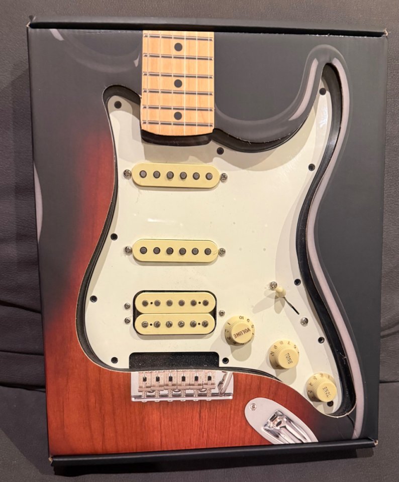 Golpeador y pastillas Fender Strato