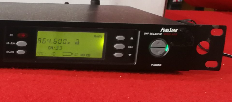 Fonestar MSH Sistema Micrófonos Inalámbrico de segunda mano · Foto 6 de 9 · Girona · 349 €