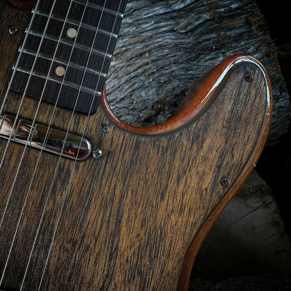 Telecaster Western-  Pardo Guitars