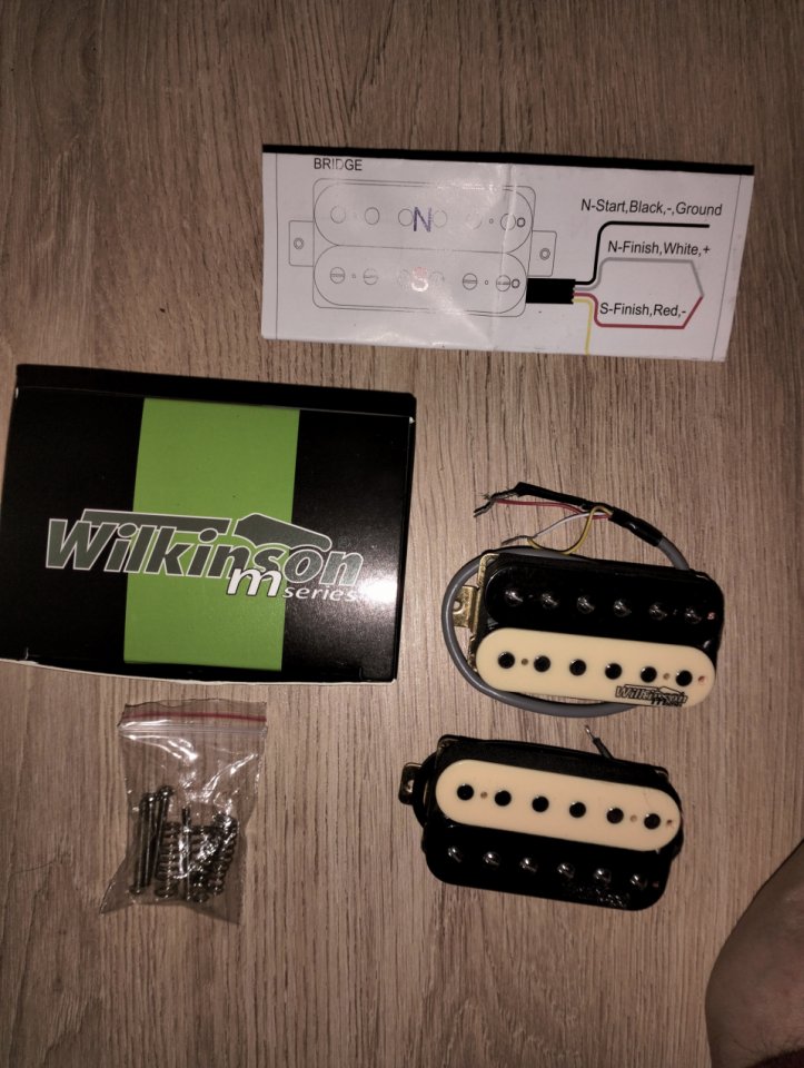 Pastillas set whilkinson