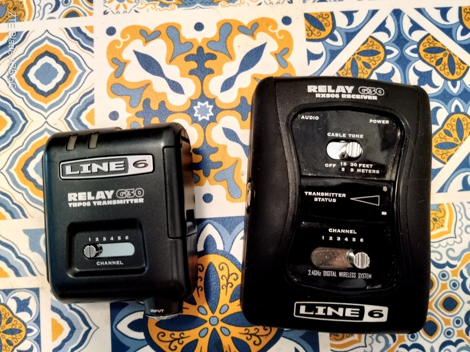Inalámbrico Line 6 Relay G30: Transmisor y Receptor