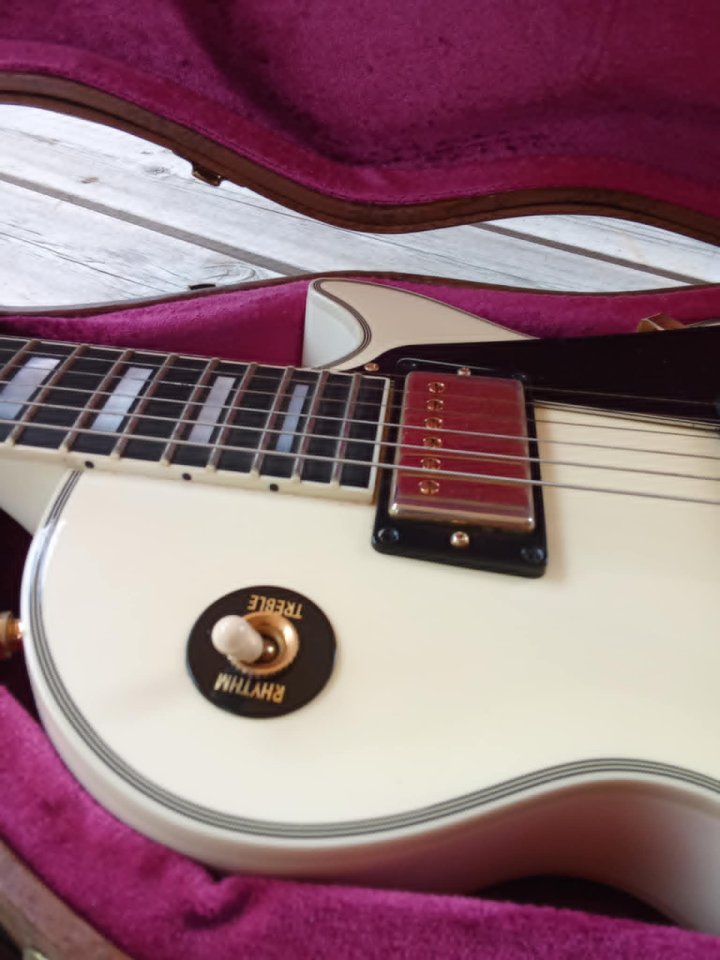 Gibson les Paul custom white alpine 2013 de segunda mano · Foto 3 de 6 · Asturias · 3900 €