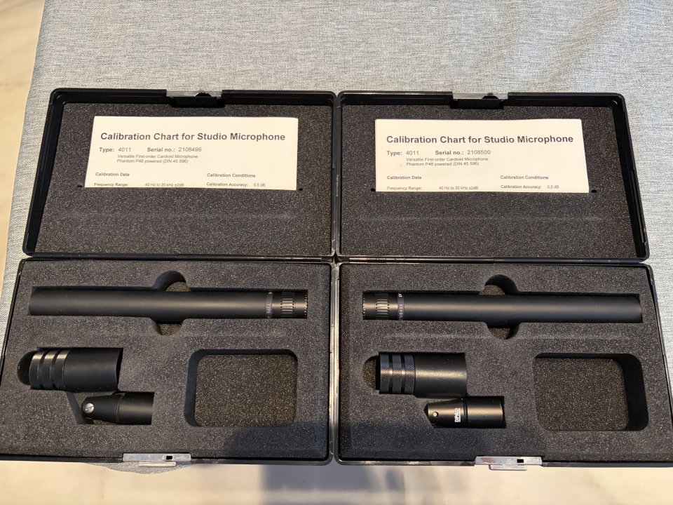 Pareja de DPA 4011 (2004), Números de serie consecutivos , Certificados y estuches originales de segunda mano · Foto 1 de 6 · Málaga · 2500 €