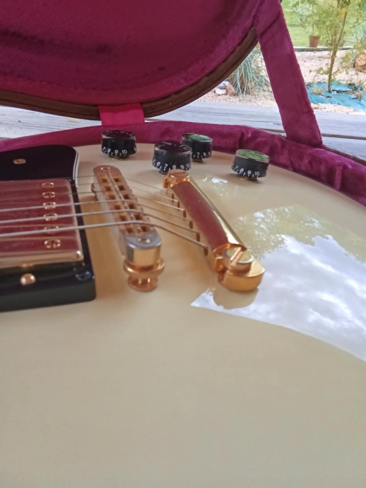 Gibson les Paul custom white alpine 2013 de segunda mano · Foto 4 de 6 · Asturias · 3900 €