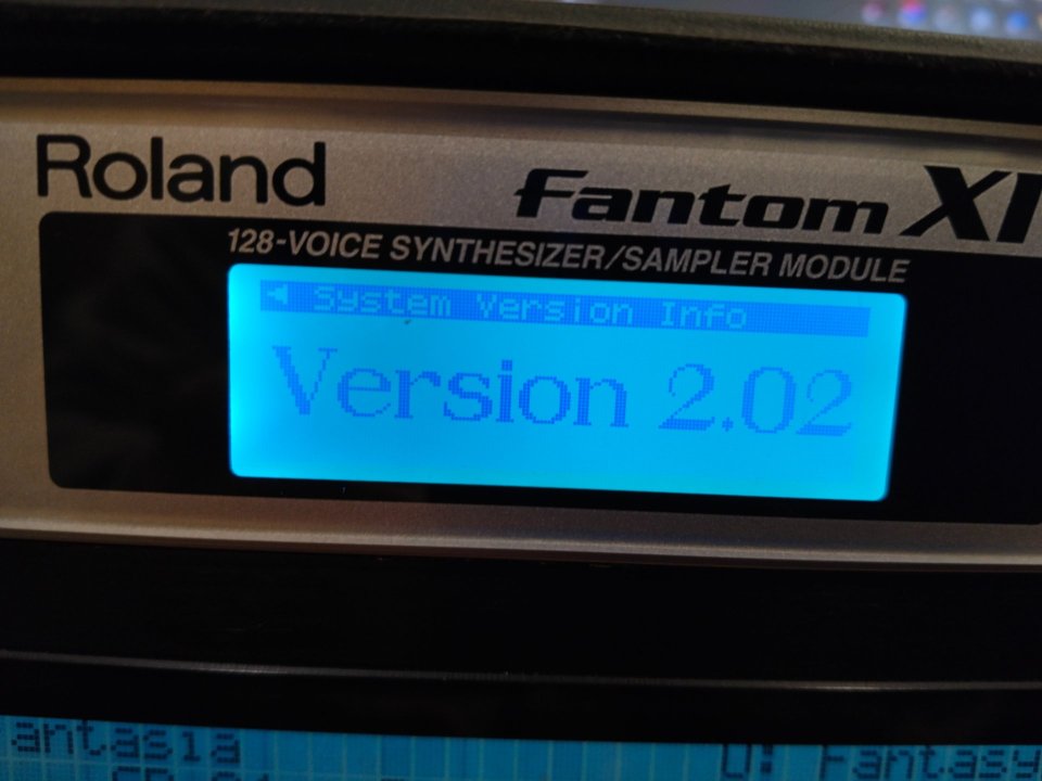 Roland Fantom XR Supercharged (512 ram, SRX 04, 06 y 07)