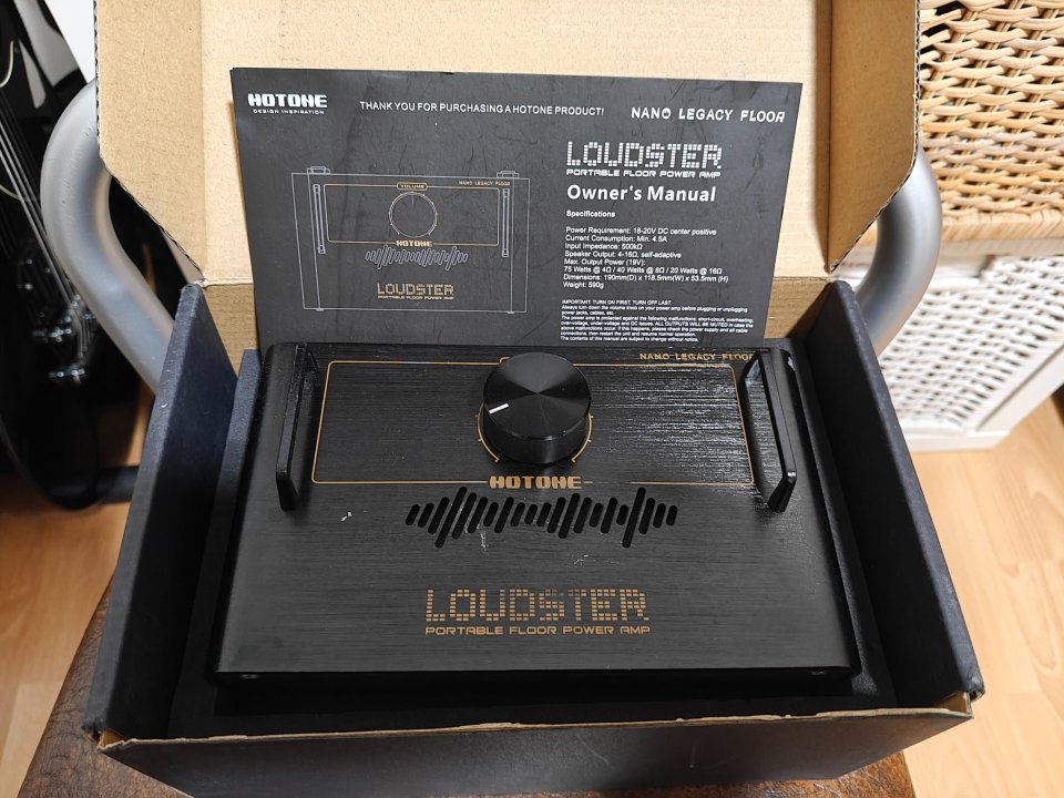 Pedal amp Hotone Loudster