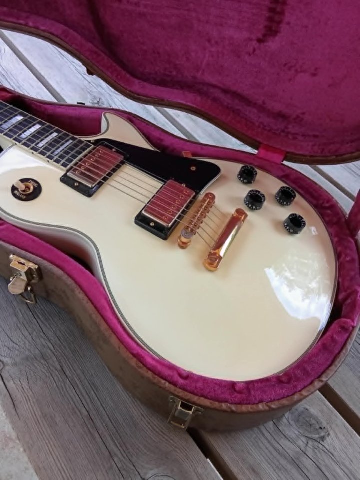 Gibson les Paul custom white alpine 2013 de segunda mano · Foto 5 de 6 · Asturias · 3900 €