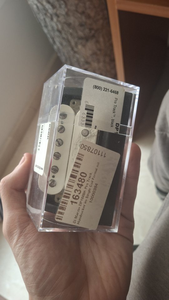 Pastilla Humbucker Fender