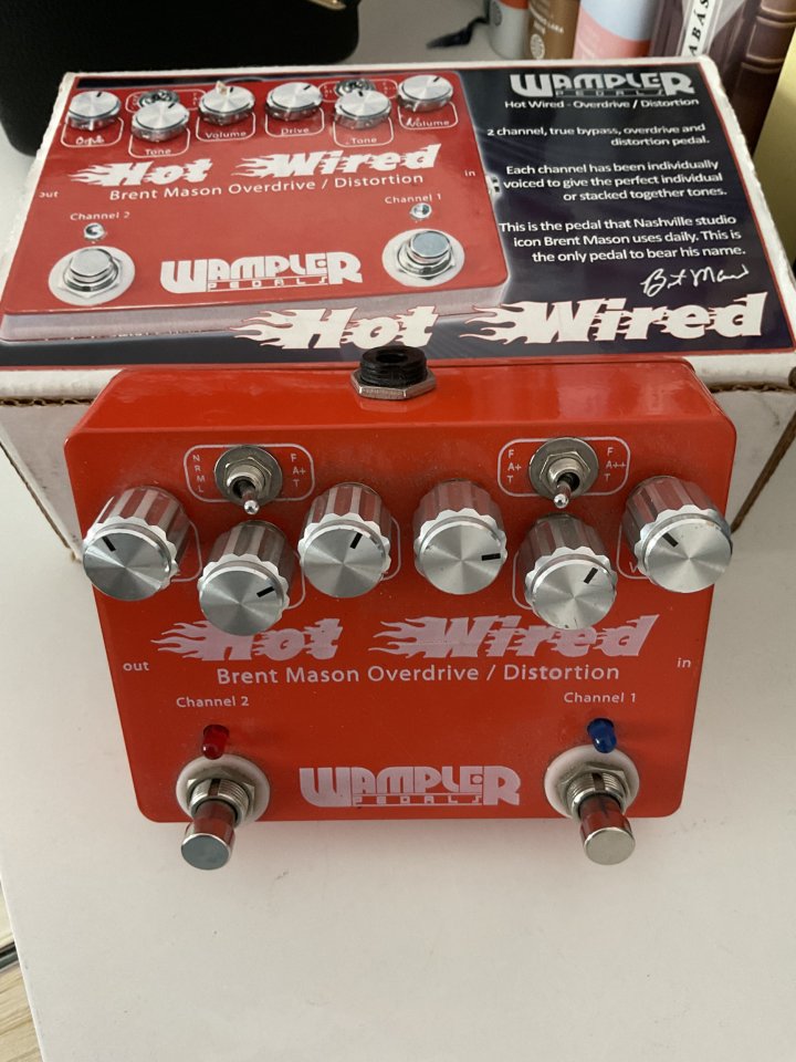 Wampler Brent Mason "Hot Wired" Overdrive/Distortion de segunda mano · Foto 1 de 3 · Sevilla · 180 €