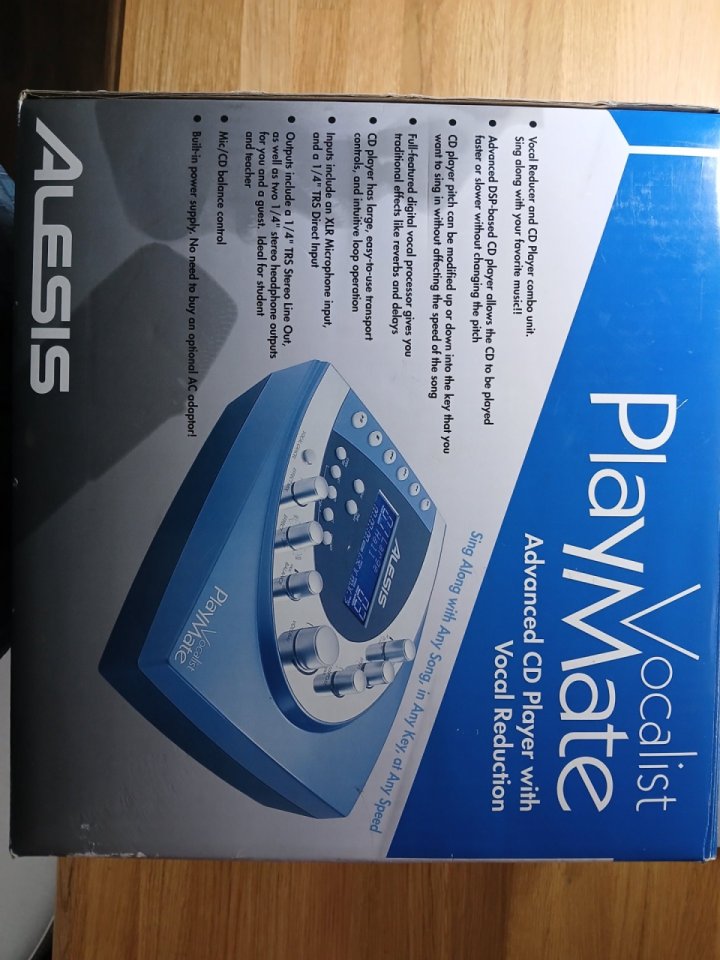 Alesis Playmate Vocalist Advanced CD Player de segunda mano · Foto 4 de 4 · Ciudad Real · 60 €