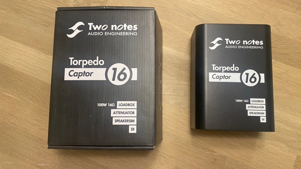 Two Notes Torpedo Captor 16 Ω Loadbox / Atenuador de segunda mano · Foto 1 de 4 · Tarragona · 150 €