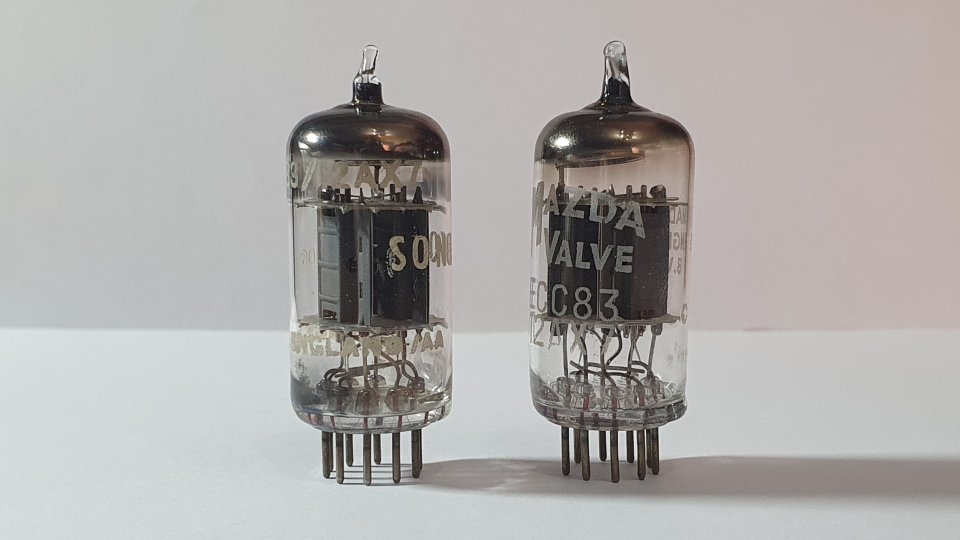 Válvula previo NOS Brimar ECC83 (12AX7 / 7025) tubo hifi de segunda mano · Alicante · 65 €