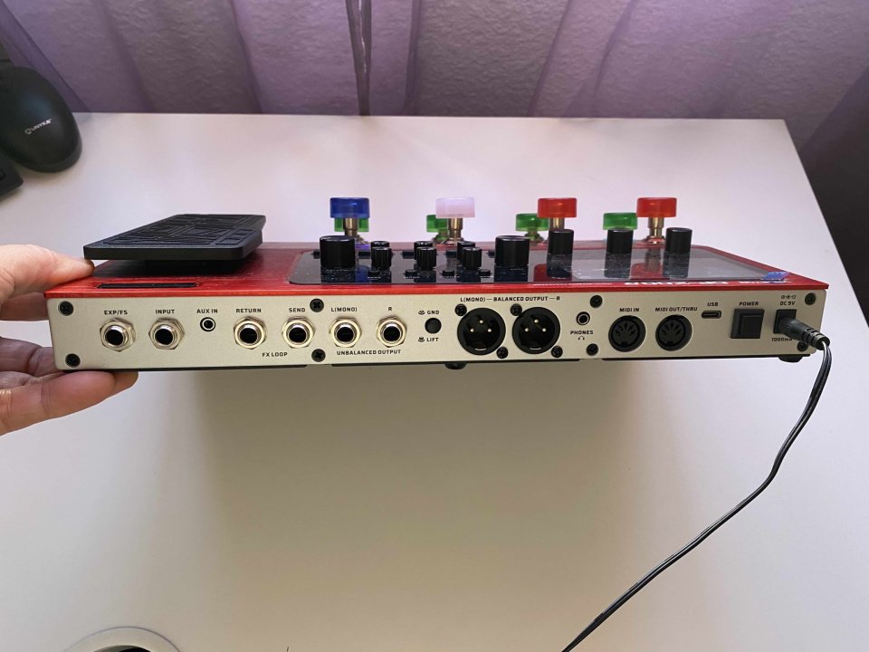 Pedalera Valeton GP200R Nueva