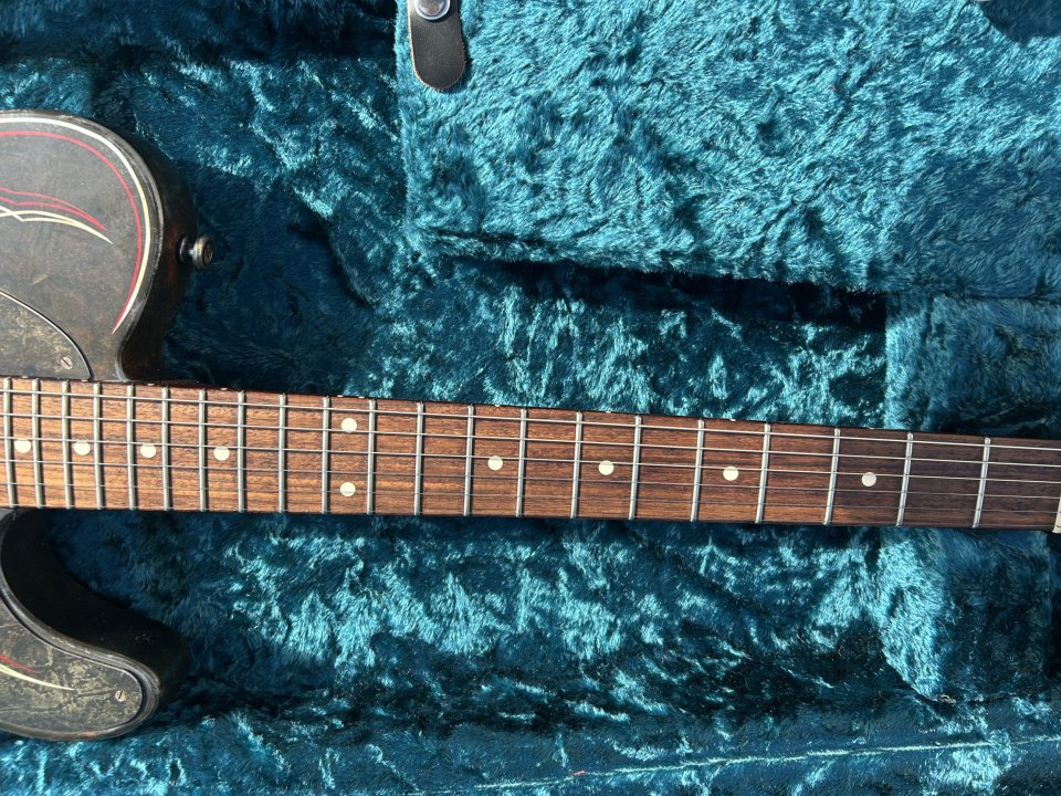 James Trussart Steelcaster Rustomatic Perforated Pinstriped