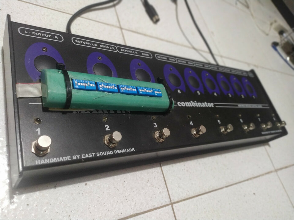 Carl Martin Combinator - conmutador programable de lazos de efecto