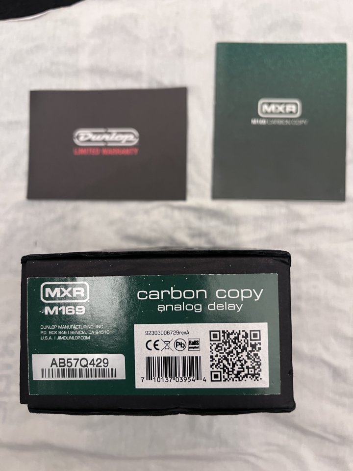 MXR Carbon Copy Analog Delay
