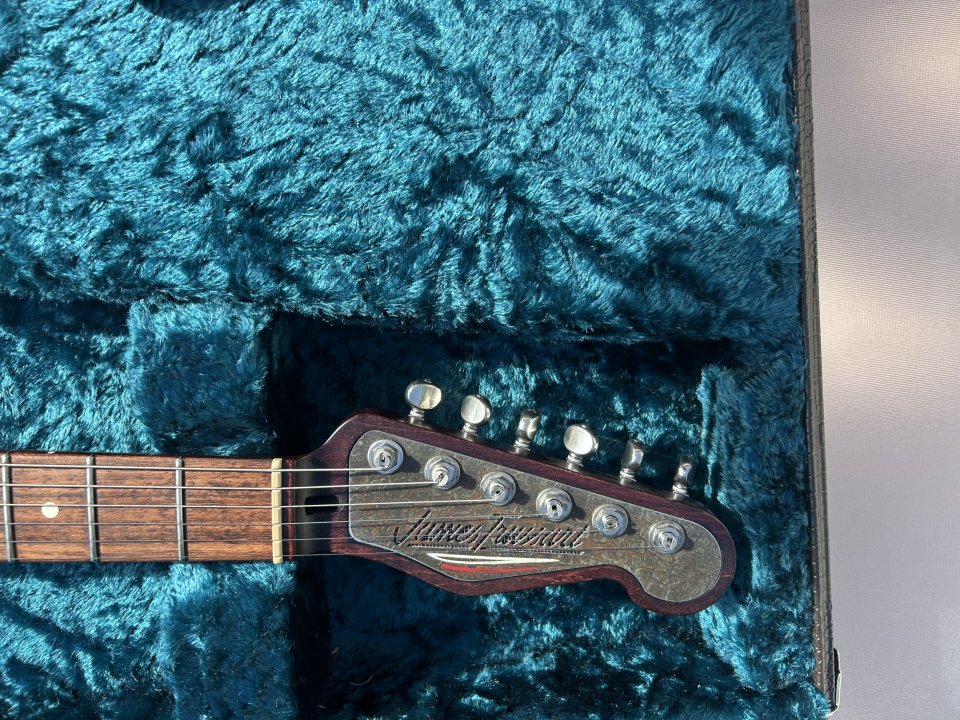 James Trussart Steelcaster Rustomatic Perforated Pinstriped